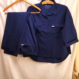 Figs Scrubs Navy Medium